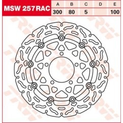 ROTOR TRW MSW257RAC