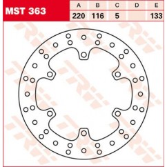 ROTOR TRW MST363