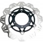 BRAKE RTR FLT VEE WAVE BLK FR