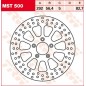 FRONT BRAKE DISC XL/BT