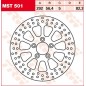 REAR BRAKE DISC XL/BT