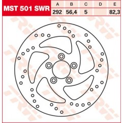 REAR BRAKE DISC BT SWEPT RIGHT