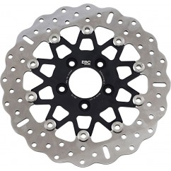 BRAKE ROTOR FLT RSD WAVE BLK