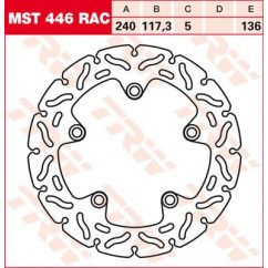 BRAKE ROTOR FIX RAC L/R