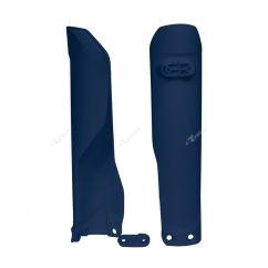 Protections de fourche RACETECH - jaune fluo