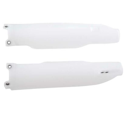 Protections de fourche RACETECH - blanc