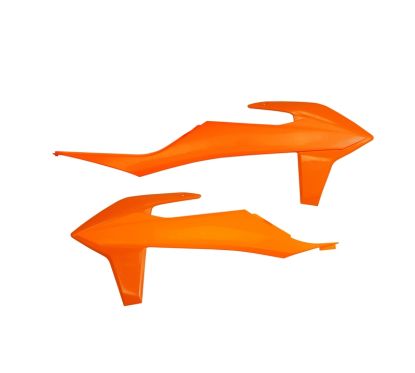 Ouïes de radiateur UFO blanc KTM SX/SX-F