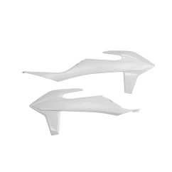 Ouïes de radiateur UFO blanc KTM SX/SX-F