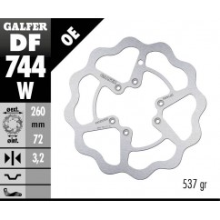 BRAKE DISC FIXED WAVE