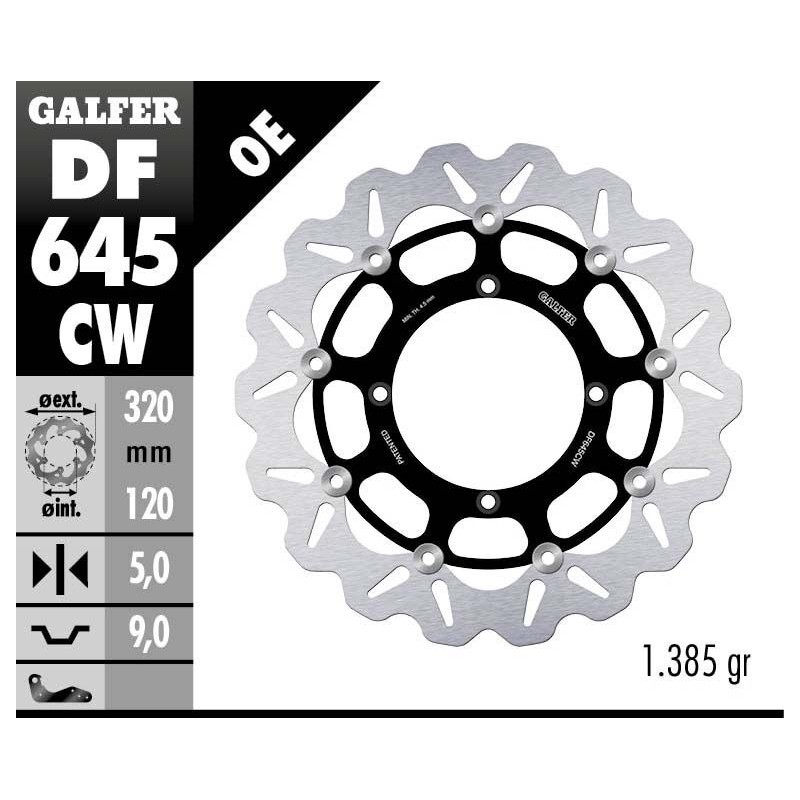 BRAKE DISC FLOAT WAVE