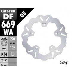 BRAKE DISC FIXED WAVE