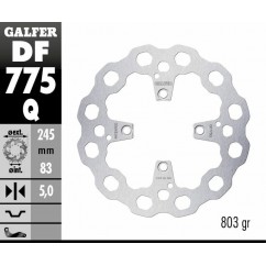 BRAKE DISC FIXED CUBIQ