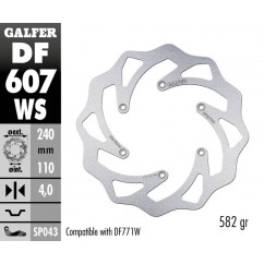 BRAKE DISC FIXED WAVE 240MM