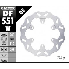 BRAKE DISC FIXED WAVE