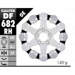 BRAKE DISC FIXED SKULL