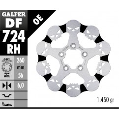 BRAKE DISC FIXED SKULL