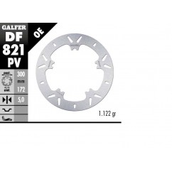 BRAKE DISC FIXED ROUND