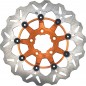 BRAKE DISC FLOAT WAVE ORANGE