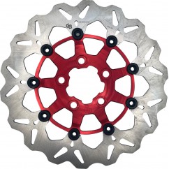 BRAKE DISC FLOAT WAVE RED