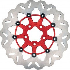 BRAKE DISC FLOAT WAVE RED