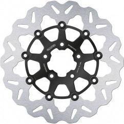 BRAKE DISC FLOAT WAVE BLACK BR