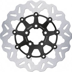 BRAKE DISC FLOAT WAVE BLACK BR