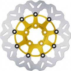 BRAKE DISC FLOAT WAVE GOLD