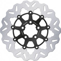 BRAKE DISC FLOAT WAVE BLACK BR