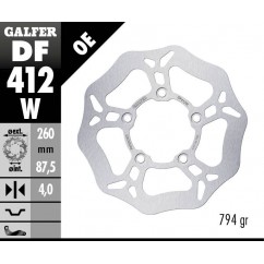 BRAKE DISC WAVE FIXED