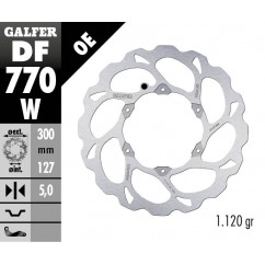 BRAKE DISC WAVE FIXED