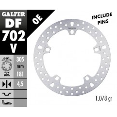 BRAKE DISC ROUND FIXED