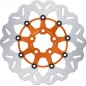 BRAKE DISC FLOAT WAVE ORANGE