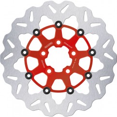 BRAKE DISC FLOAT WAVE RED