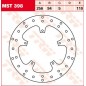 BRAKE DISC TRW MST398