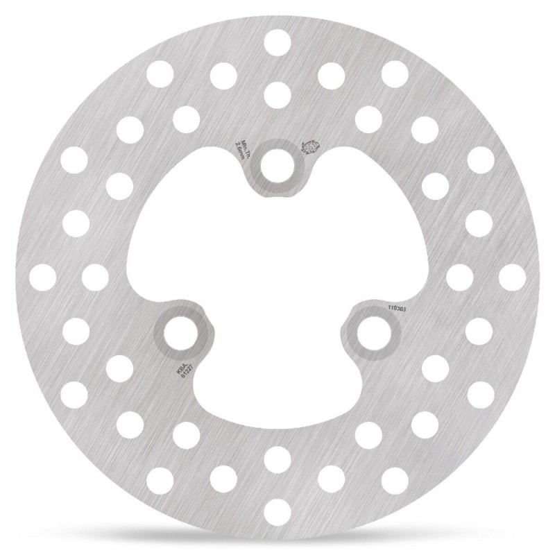 BRAKE DISC ROUND FRONT