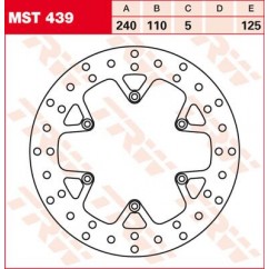 BRAKE ROTOR FIX ROUND L/R