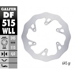 BRAKE DISC FIXED WAVE SOLID