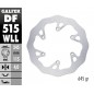 BRAKE DISC FIXED WAVE SOLID