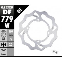 BRAKE DISC FIXED WAVE