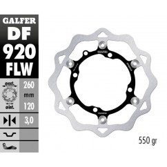 BRAKE DISC FLOAT WAVE