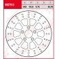 BRAKE DISC TRW MST513