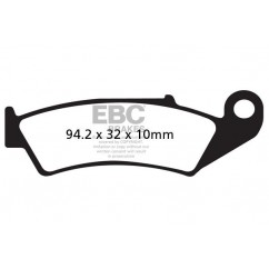 BRAKE PAD FA SER ORGANIC