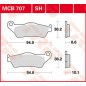 BRAKE PAD TRW MCB707