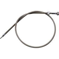 Câble de compteur en acier inoxydable tressé Armor Coat pour Harley-Davidson