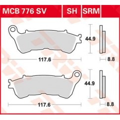 BRAKE PAD ORGANIC STREET