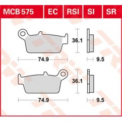 BRAKE PAD ORGANIC OFFROAD