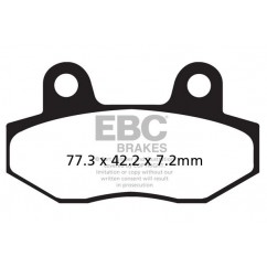 BRAKE PAD CARBON SCOOTER