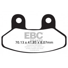 BRAKE PAD CARBON SCOOTER