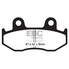 BRAKE PAD CARBON SCOOTER