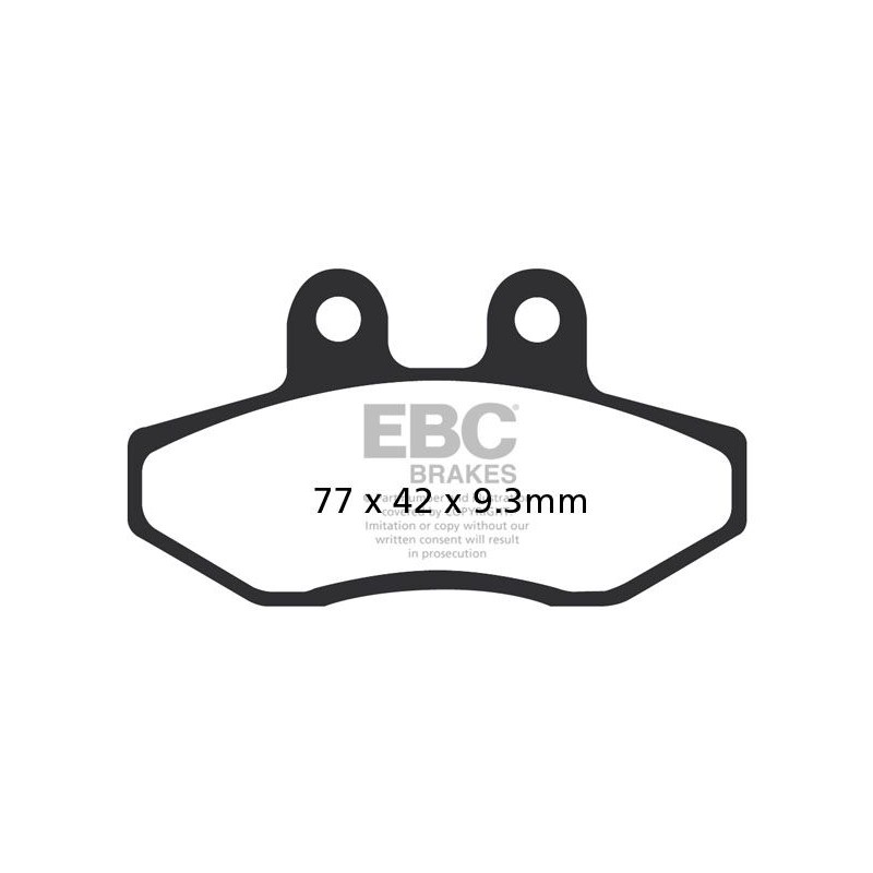 BRAKE PAD CARBON SCOOTER